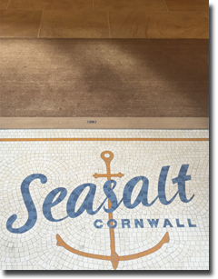 We installed sisal flooring and coir matting in Seasalt's new shop in the Marlowe Arcade in Canterbury.